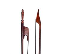 beginner violin bow Vintage Baroque Style Violin Bow Black Horsehair With Long Screw Balance Bow 4/4 Wood Grain Bow