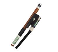 Beginner Violin Bows 2 Sizes of Violin Bows French Brazilian Rosewood Bow Ebony Bow Black Natural Horsehair Accessories(4/4)