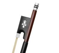 Beginner Violin Bows 4/4 Green Sandalwood Violin Bow Performance Violin Bow Natural Horsetail Ebony Carved
