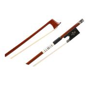 Beginner Violin Bows 4/4 Size Green Sandalwood Violin Bow Round Bar Performance Grade(4/4 Style 3)