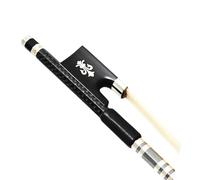 Beginner Violin Bows 4/4 Size Textured Carbon Fiber Violin Bow Straight Ebony Frog White Bristle Violin Parts Accessories