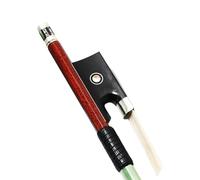 Beginner Violin Bows 4/4 Size Violin Bow Carbon Fiber Core Brazilian Red Wood Stick Ebony Tail Straight Hair Violin Accessories