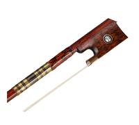 Beginner Violin Bows 4/4 violin bow with carved bow rest and white horsehair