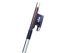 Beginner Violin Bows Brazilian Green Sandalwood Violin Bow Natural Horsetail Carved Playing Bow Violin Bow(1/2)