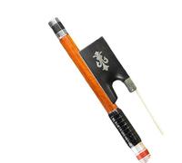 Beginner Violin Bows Brazilian green sandalwood violin bow professional performance bow round rod violin bow rod natural horsetail(1/2)