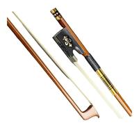 Beginner Violin Bows Brazilian red and green sandalwood violin bow bow rod red sandalwood small violin bow(Golden green sandalwood)