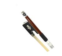 Beginner Violin Bows Brazilian wood violin bow green sandalwood mahogany bow professional performance-grade ox horn bow round bow(1/2 for violin)