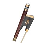 Beginner Violin Bows Violin bow 4/4 octagonal stick leather grip ebony bow well balanced real Mongolian horsehair