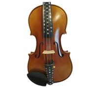 Beginner Violin Handmade Flame Carved Scroll Violin 4/4 With Full And Sweet Sound