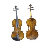 Beginner Violin Handmade Painted With Ebony Hardware Violin Pattern Full Size(1/8)