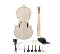 Beginner Violin Natural Solid Wood Acoustic Violin DIY Kit