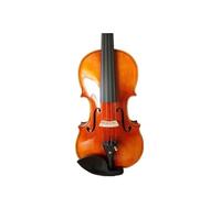 Beginner Violin Pine Violin 4/4 Solid Wood Red Light Pattern Performance String Instrument Case