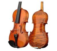 Beginner Violin Professional Violin Exquisite Design Handmade Spruce Flame Maple One Piece Back