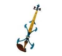 Beginner Violin Solid Wood Violin Instrument(Blue)