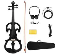 Beginner Violins Carbon Fiber Body Pickup Equipped Headless Silent Electric Violin For Practice