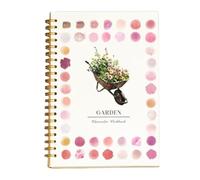 Beginner Watercolor Workbook, Watercolour Paint Workbooks Set with Paint Brush for Adults Teens, Easy Nature Scenes Watercolor Paint Set, Art Crafts Painting Supplies, Beginner Friendly Painting Kit