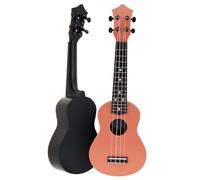 Beginner's 21-inch Colorful Acoustic 4-String Hawaiian Ukulele Guitar(Orange)