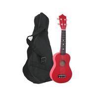 Beginner's 21-inch Ukulele Mini Guitar With Bag(Red)
