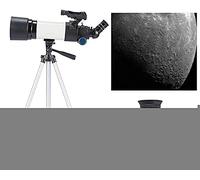 Beginners Astronomical Telescope,80mm Children's Catadioptric Telescope Kids Sky Monocular Spotting Scope Refractor telescopes,Birthday gift
