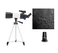 Beginners Astronomical Telescope, 80mm Children's Catadioptric Telescope KidsMonocular Portable ng Scope White Refractor