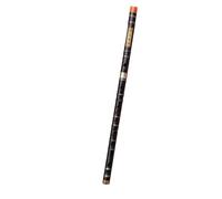 Beginners Bamboo Flute Beginners Can Play The Horizontal Two-section Black Flute A Zero-based Entry-level National Musical Instrument(G Key)