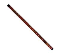 Beginners Bamboo Flute Bitter Flute Red Line Red Paint Beginner Flute Instrument Bangdi(D Key)