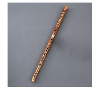 Beginners Bamboo Flute Bitter Flute Transverse Flute Pipe Flute Beginner Zero-based National Musical Instrument(F Key)
