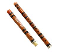 Beginners Bamboo Flute Bitter Two-section Transverse Flute Beginner Professional Entry Flute National Wind Instrument(G Key)