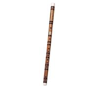Beginners Bamboo Flute Double-section Flute Horizontal Blowing Ancient Style Flute Performance Type National Musical Instrument(E flat)