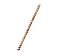 Beginners Bamboo Flute Flute Beginner Transverse Flute Bitter Flute Two-section Ancient Style Zero-based National Musical Instrument(Brown,D Key)