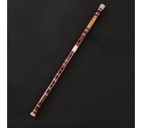Beginners Bamboo Flute Flute Flute Transverse Flute Playing C/D/E/F/G Tune Exam Beginner Zero Foundation National Musical Instrument(Brown,E Key)
