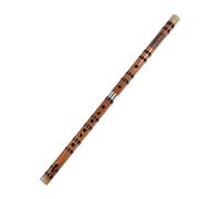 Beginners Bamboo Flute National Wind Instrument Bitter Two-section Flute Tied With Nylon Line Flute(G Key)
