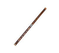 Beginners Bamboo Flute Professional Flute Playing Double-inserted Two-section White Copper Beginner Zero-based National Musical Instrument(D Key)