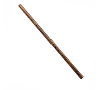Beginners Bamboo Flute Teardrop Flute Large Key Bass Traditional Chinese Musical Instrument For Concert Key G/F/E/D/C/bE(Large A)
