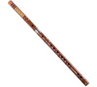 Beginners Bamboo Flute Two Section Output In White Copper Bitter Flute Tazan Nation Nation Playing Musical Instrument(C Key)