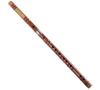 Beginners Bamboo Flute Two Section Output In White Copper Bitter Flute Tazan Nation Nation Playing Musical Instrument(G Key)
