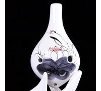 Beginner's Ceramic Flute 6 Holes Professional Performance Ceramic Xun Instrument