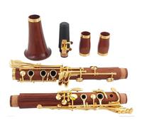 Beginners clarinet Clarinet In A Professional Rosewood Melody Clarinet 17 Silver Plated Key Clarinet