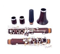 Beginners clarinet Professional Clarinet C 17 Key Silver Plated Clarinet