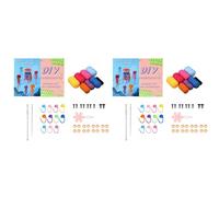 Beginners Crochet Kits Crochet Jellyfish Kits Including Crochet Hook Yarn Needle Plastic Eyes Knitting Marker