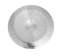 Beginners Cymbal 18 Inch Professional Alloy Effect Cymbals For Drummer Daily Practice Percussion(Silver)