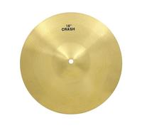 Beginners Cymbal Professional Brass Alloy Cymbal 8 10 12 14 16 18 20 Inch Crash Ride Hi-Hat For Beginner Drummers(18 Inch)