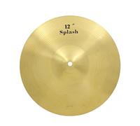 Beginners Cymbal Professional Hi Hat 8 10 12 14 16 18 20 Inch Drum Cymbals Crash Percussion Instrument Accessories(12 inch)