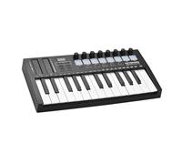 Beginners Electronic Keyboard 25 Key MIDI Keyboard Controller Professional Electronic Audio Portable Arranging Strike Pad Keyboard Piano