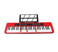 Beginners Electronic Keyboard 61-key Adult Beginner Electronic Keyboard With Lights And Music To Play, With Microphone And Music Score(Red)