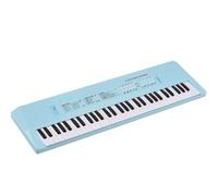 Beginners Electronic Keyboard 61 Key Electronic Keyboard Piano Musical Instrument With Music Piano Keyboard 6 Demonstration Song(Blue)