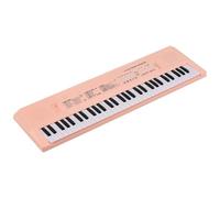 Beginners Electronic Keyboard 61 Key Electronic Keyboard Piano Musical Instrument With Music Piano Keyboard 6 Demonstration Song(Pink)