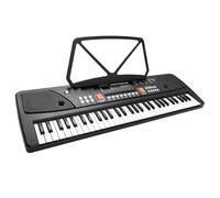 Beginners Electronic Keyboard 61-Key Electronic Organ With Microphone Digital Keyboard Piano With LED Display Built-in Dual Stereo Speaker