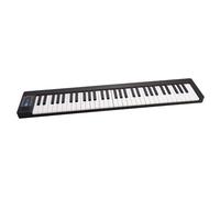 Beginners Electronic Keyboard 61 Key Electronic Piano Portable Foldable Multi-function Digital Piano LCD With Sustain Pedal Portable Bag 128 Tones(US)