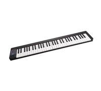 Beginners Electronic Keyboard 61 Key Electronic Piano Portable Foldable Multi-function Digital Piano LCD With Sustain Pedal Portable Bag(EU)